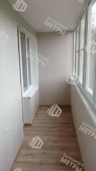 Отделка балкона с утеплением 