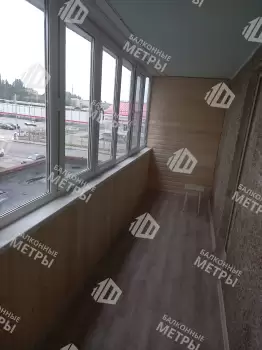 Отделка балкона с утеплением в многоквартирном доме