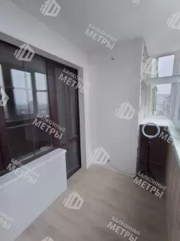 Ремонт балкона с утеплением в панельном доме