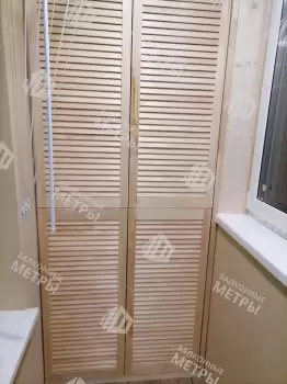 Остекление балкона и установка шкафа и сушилки Остекление балкона и установка шкафа и сушилки