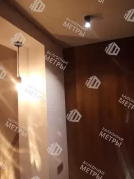 Отделка с объединением балкона и комнаты