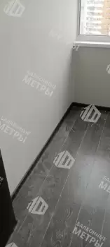 Отделка балкона с утеплением в многоквартирном доме 